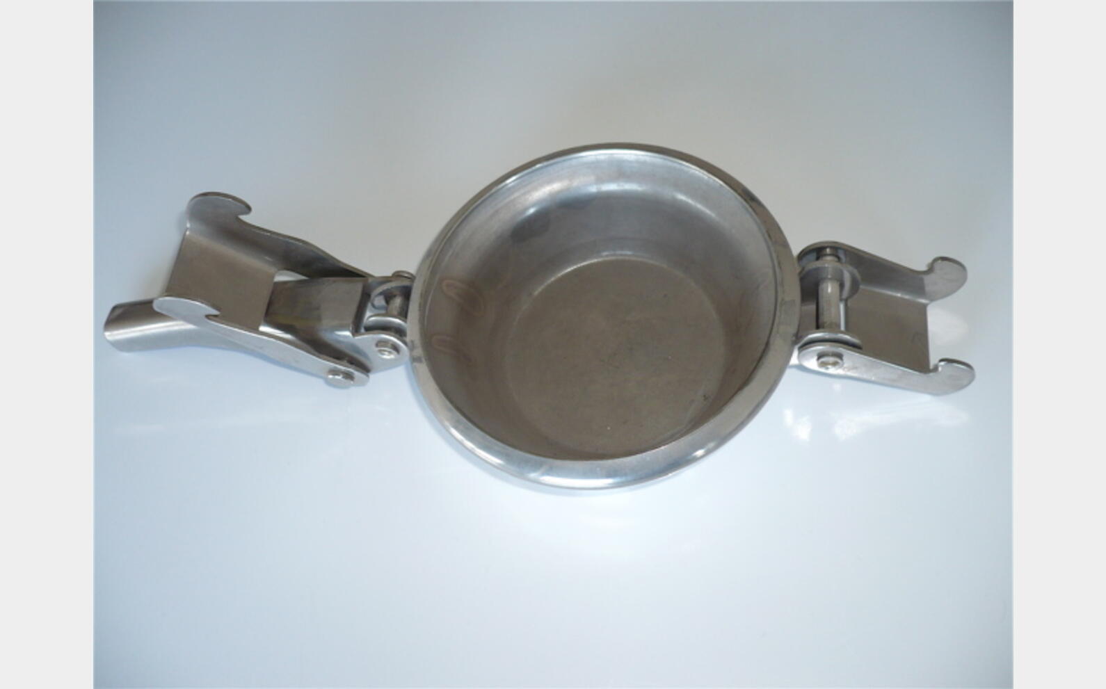 Stainless steel lever plug Diameter 100 mm