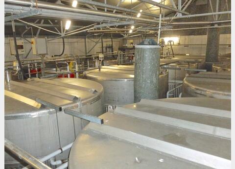 Cuve de stockage inox refroidie - Volume : 350 hectos (35000 litres)