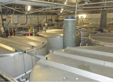Cuve inox de stockage refroidie Provenance : agroalimentaire (champagne) Marque : ZIEMANN HENGEL