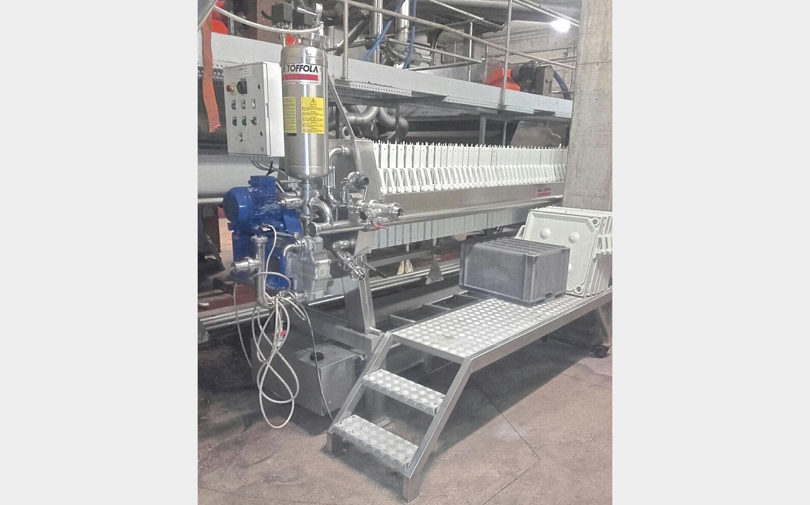 filtre presse DELLA TOFFOLA en 60 x 60