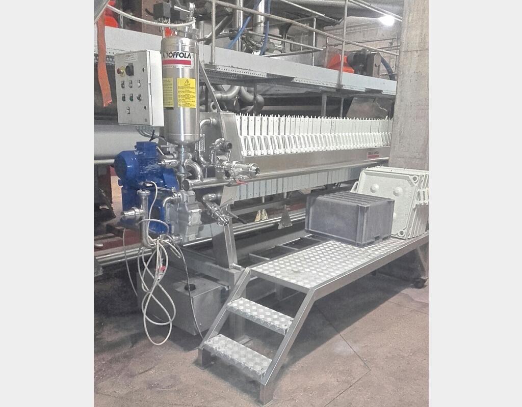 Filtre presse DELLA TOFFOLA - 60 plateaux