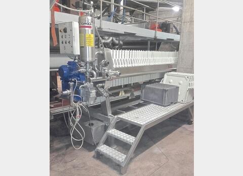 filtre presse DELLA TOFFOLA en 60 x 60