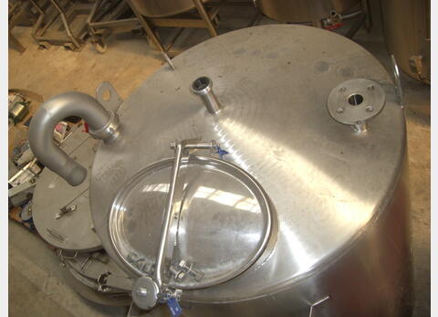 Cuve inox 316L de stockage