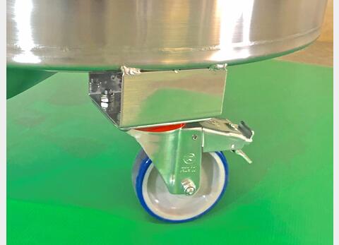304 stainless steel tank - On wheels 1,3HL (139 litres) ARSILAC