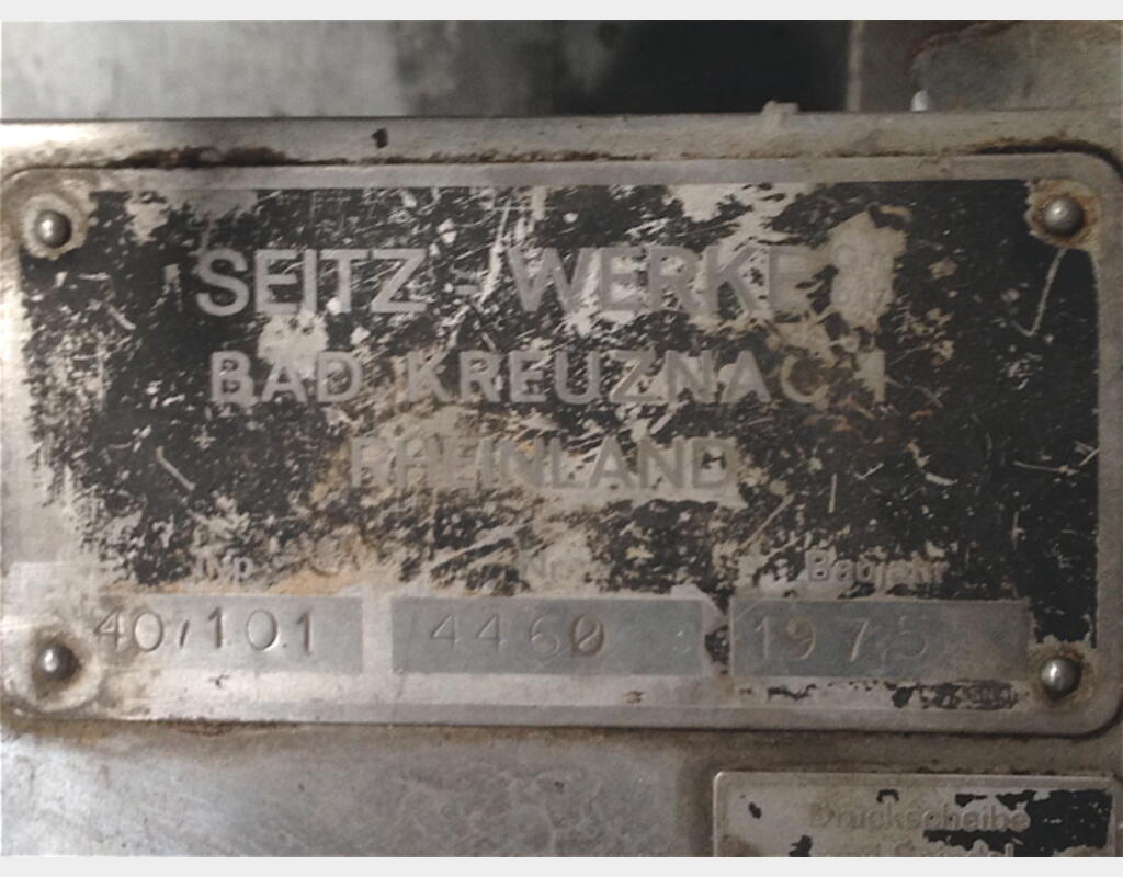 Filtre à plaques - Marque : SEITZ