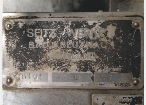 Filtre à plaques - Marque : SEITZ