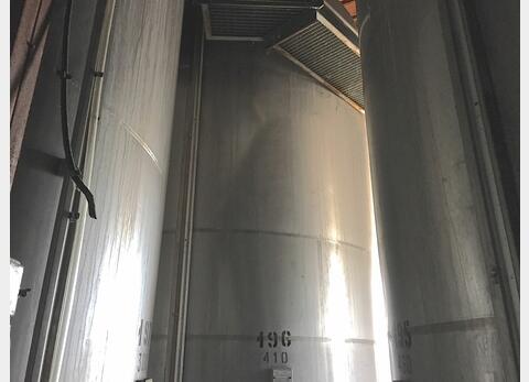 Cuve Inox 316 Ti cylindrique verticale