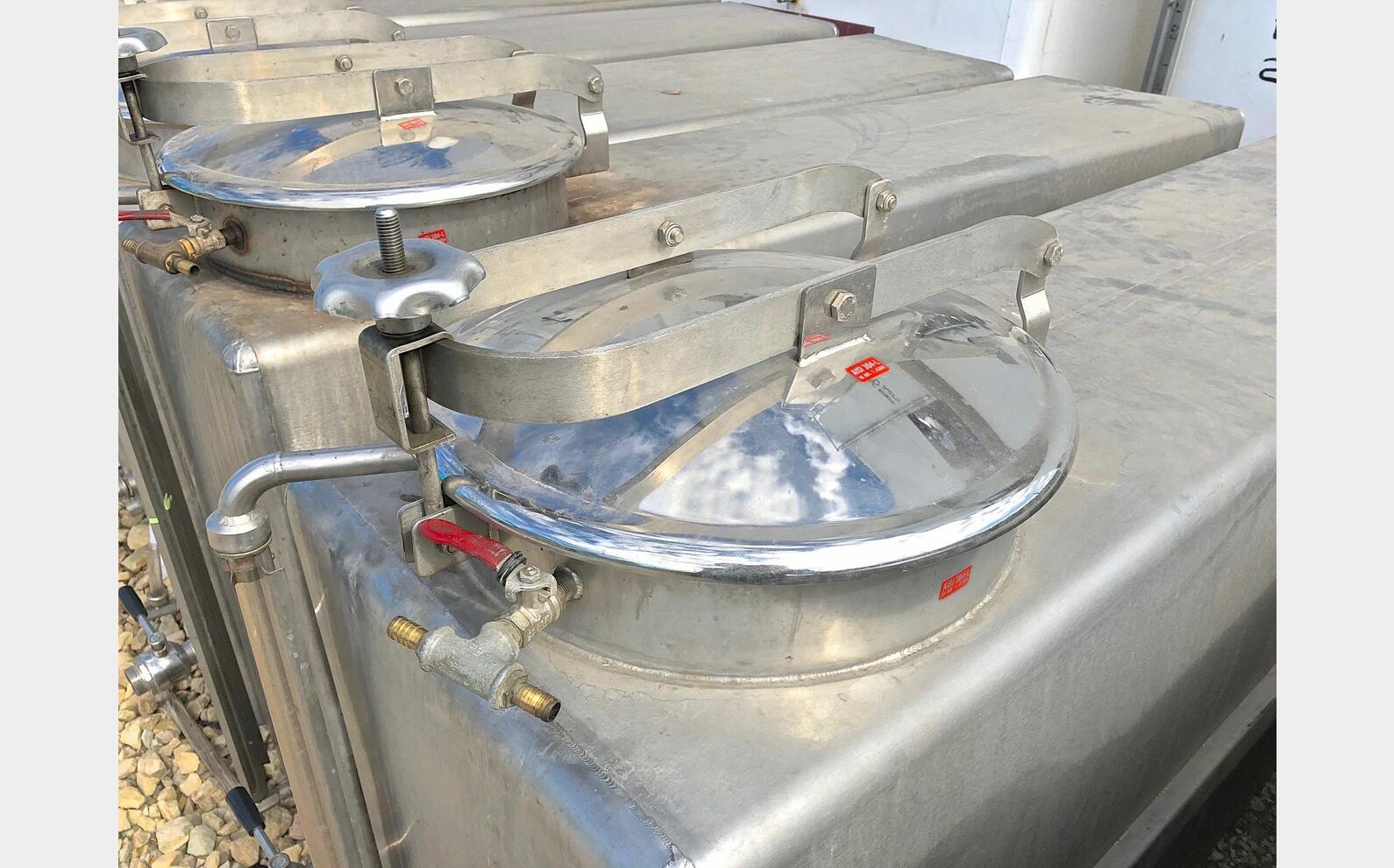 Cuve stockage inox