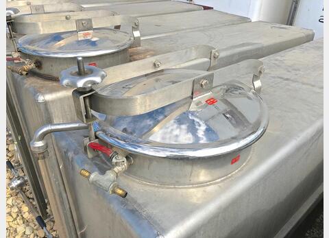 Cuve stockage inox