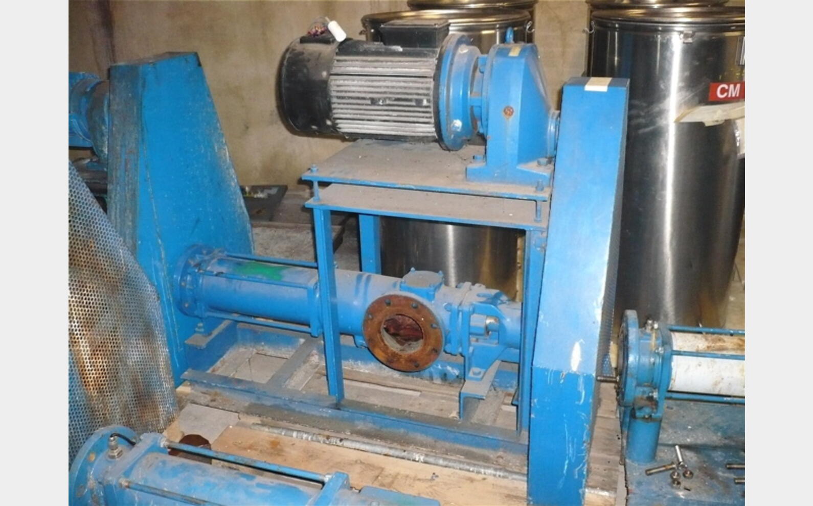 Pompe à rotor excentré (queue de cochon) - Marque : ALLWEILER