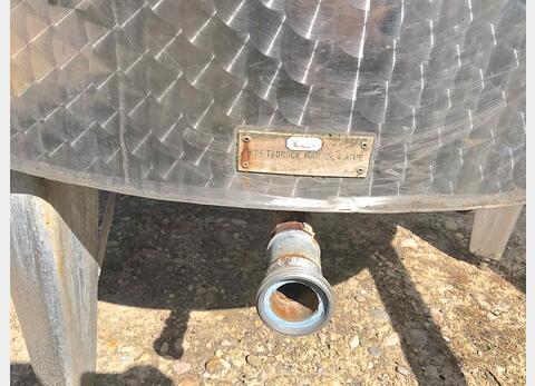 Cuve m&eacute;lange inox