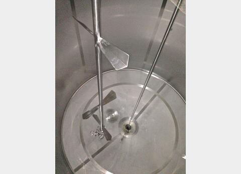 Cuve agit&eacute;e INOX