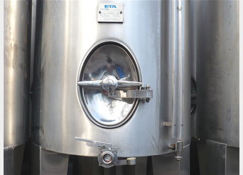 cuve stockage INOX 304 Agroalimentaire (vin rouge) Marque : ETA