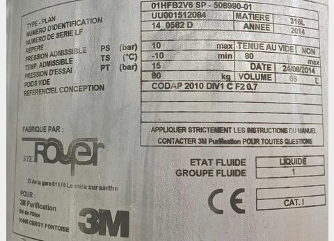316L stainless steel filter ROYER