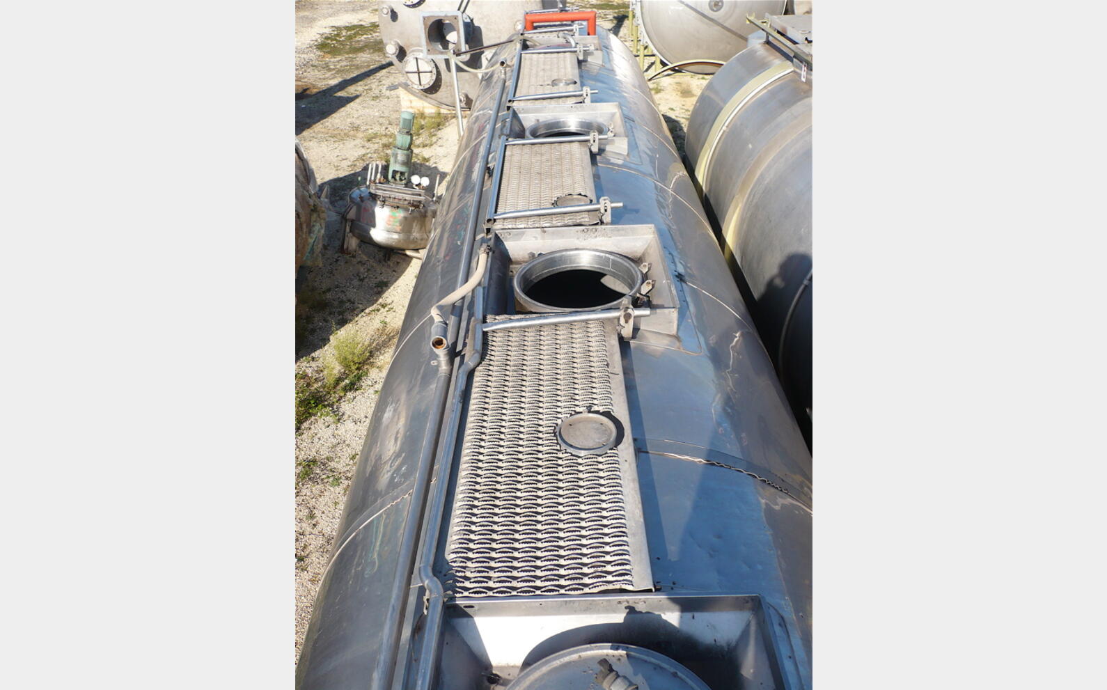 Cuve stockage INOX 316Ti Volume : 32.000 litres