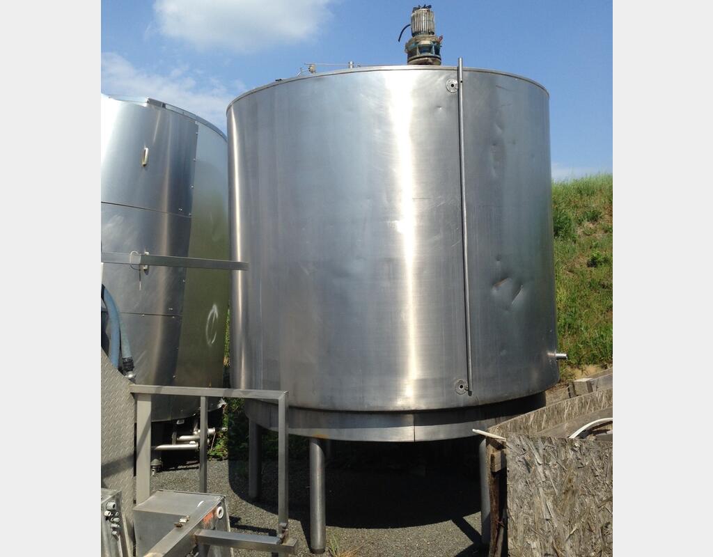 cuve inox isol&eacute;e agit&eacute;e LSDH18