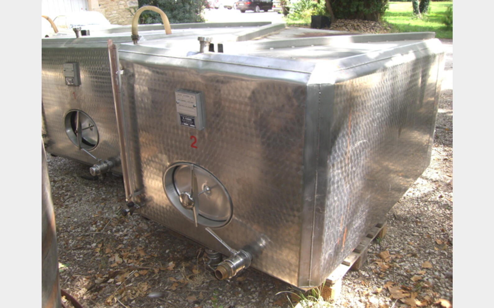 Cuve stockage INOX