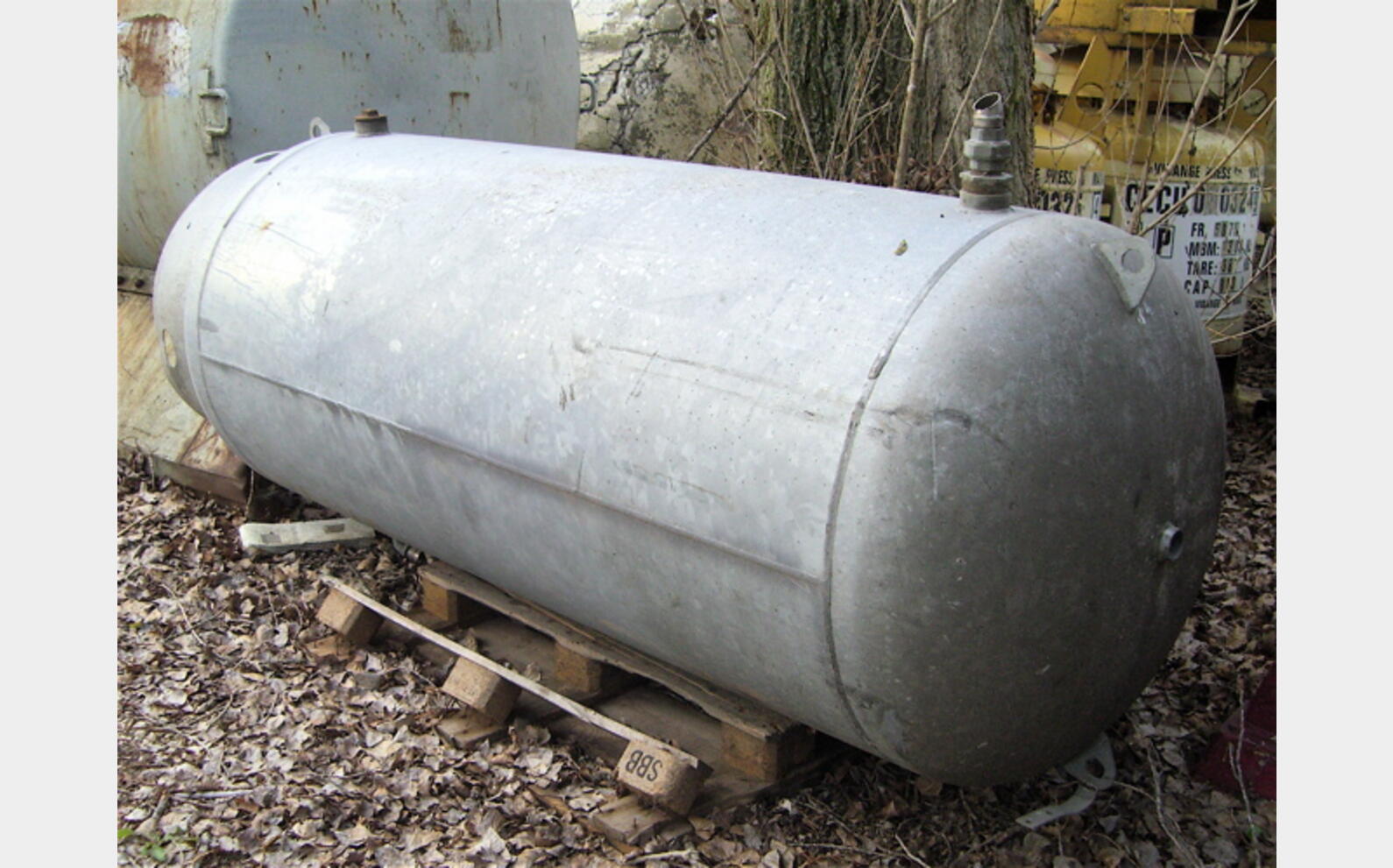 Cuve acier galva. air comprimé