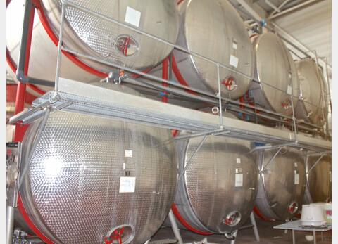 Cuve  INOX cylindrique horizontale