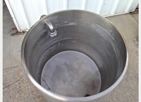 Cuve de stockage INOX Volume : 185 litres