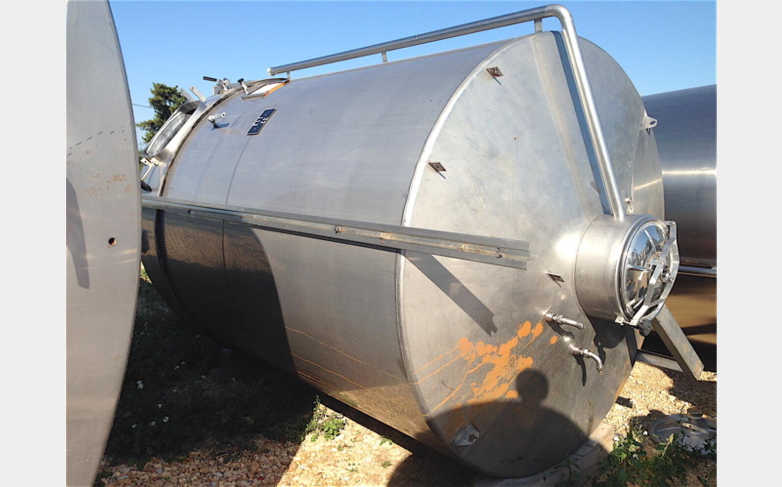 Cuve inox de 113 HLS