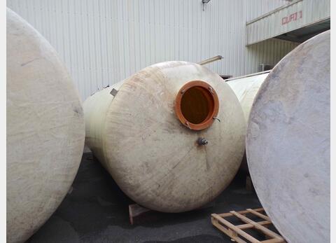 Cuve fibre fond plat sur radier Volume : 25 000 litres (250 hls)