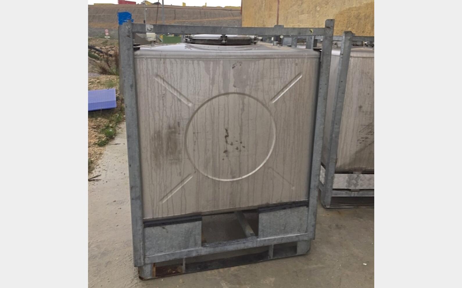 Container inox  sur chassis