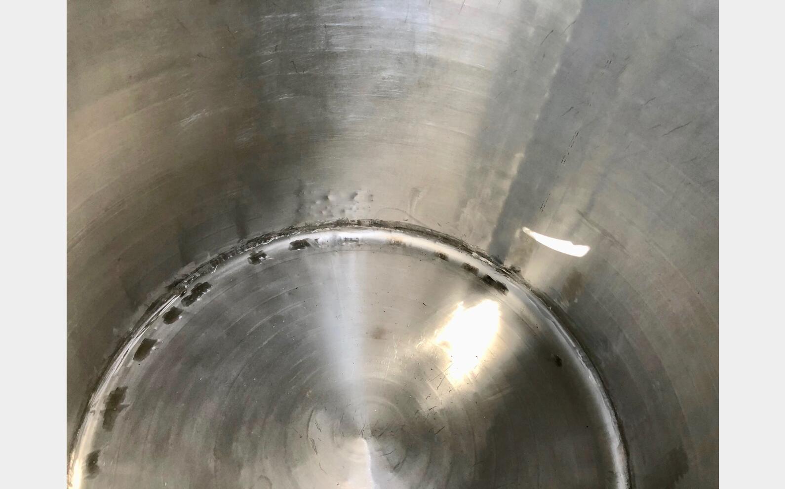 cuve inox cylindrique verticale LSDH18 Volume : 1500 litres