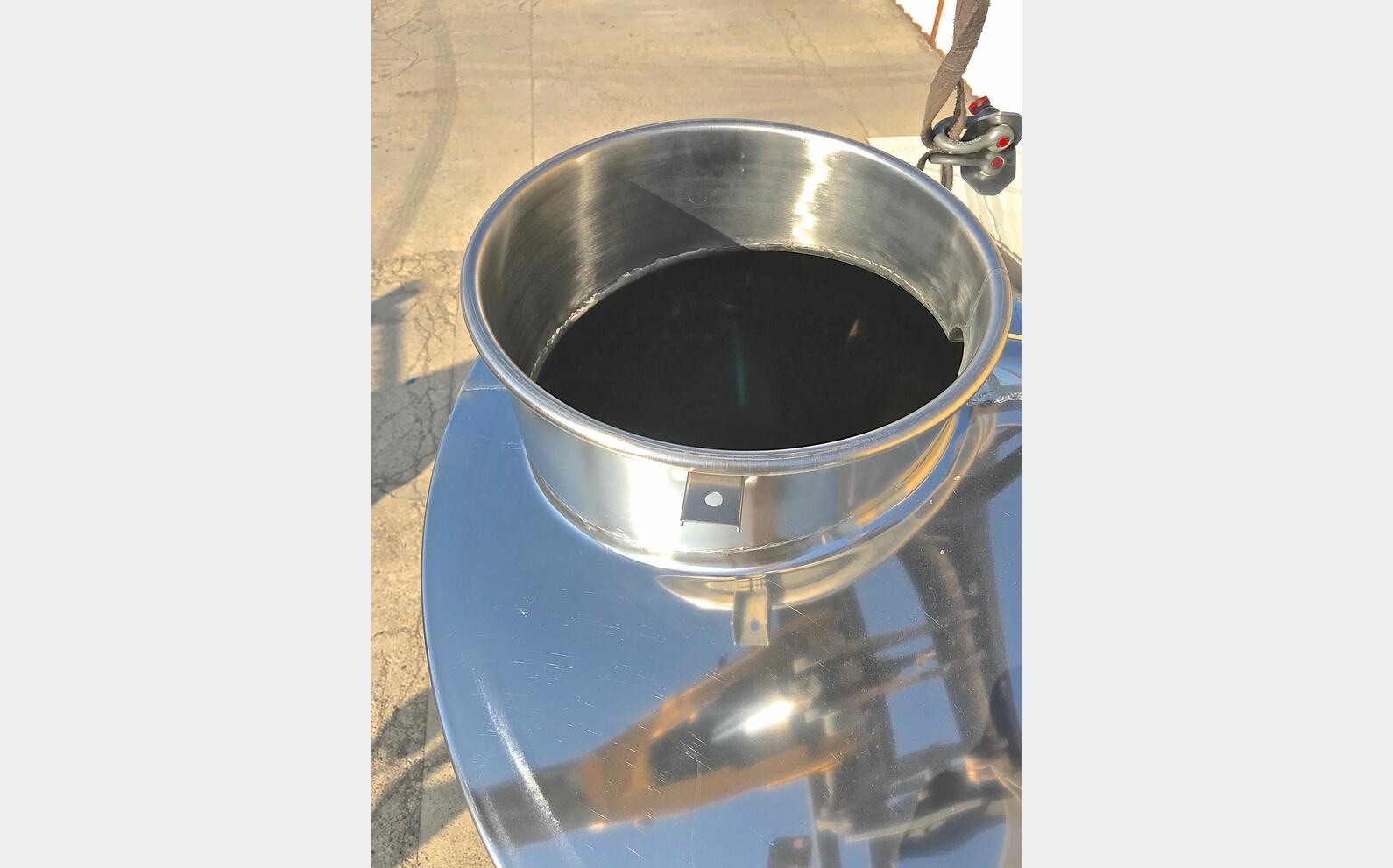 316 stainless steel tank -  - Cooling belts 25 HL (2500 litres) ARSILAC