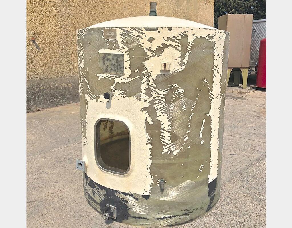 Cuve stockage fibre de verre