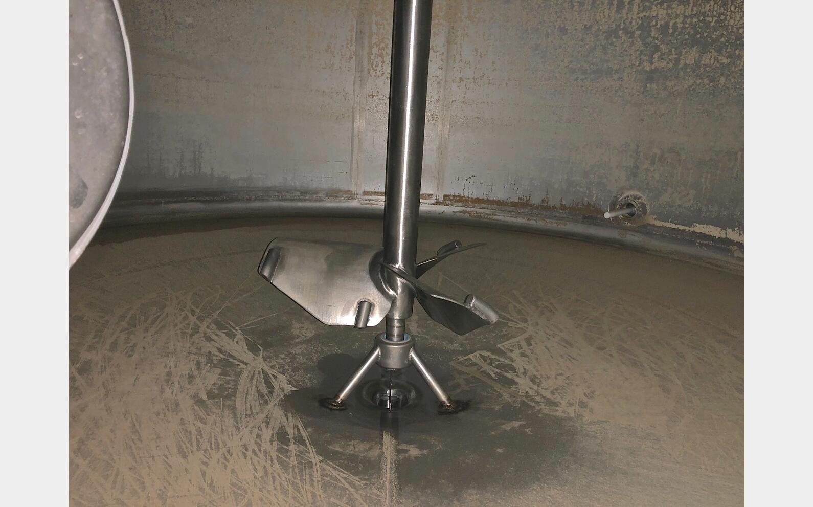 Cuve INOX 316 agit&eacute;e N20 et 45 Goavec