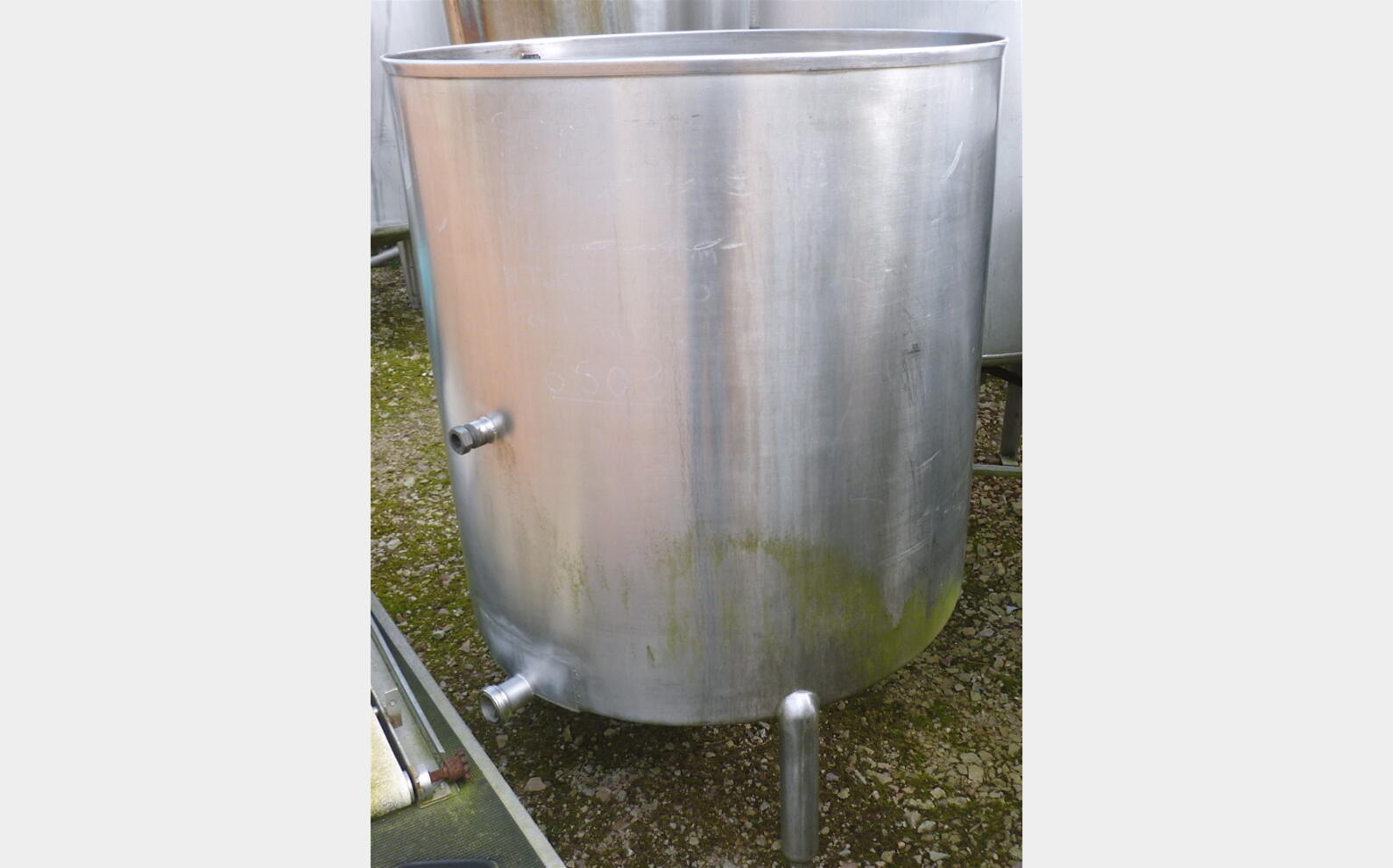 bac stockage INOX