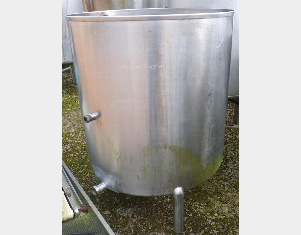 Bac de stockage INOX (TH18) - Volume : 650 litres