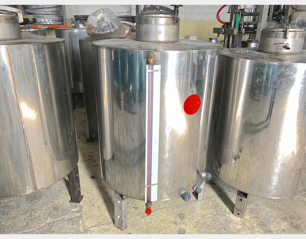 Cuve stockage inox