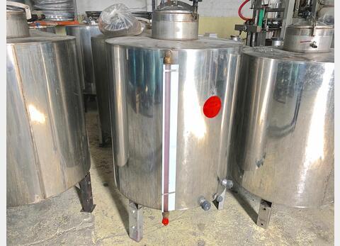Cuve stockage inox
