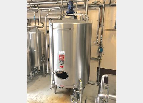 Cuve INOX 316 agit&eacute;e N1 Goavec