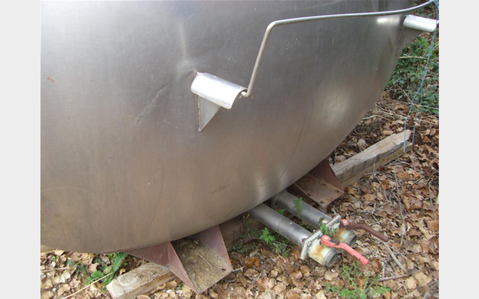 Citerne Inox de stockage, occasion 2 compartiments