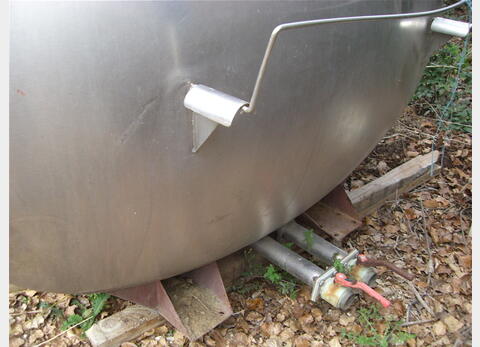 Citerne Inox de stockage, occasion 2 compartiments