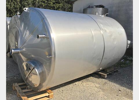 Cuve inox ferm&eacute;e sur pieds