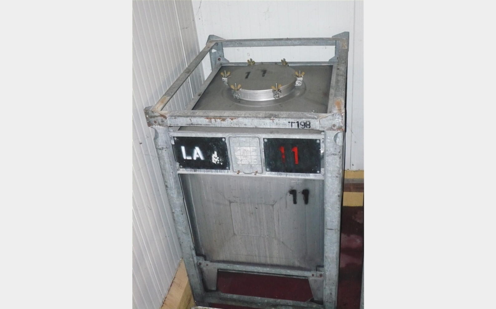 conteneur INOX 1000 litres