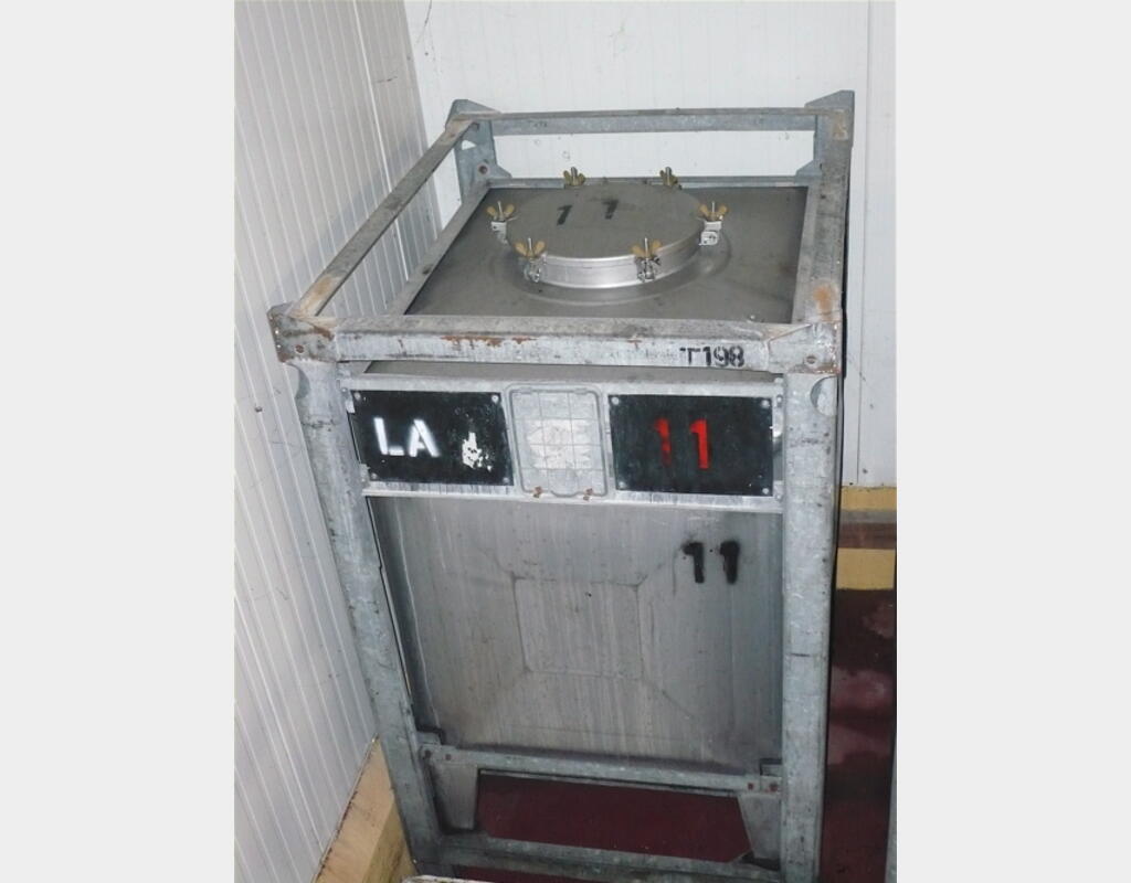 conteneur INOX 1000 litres