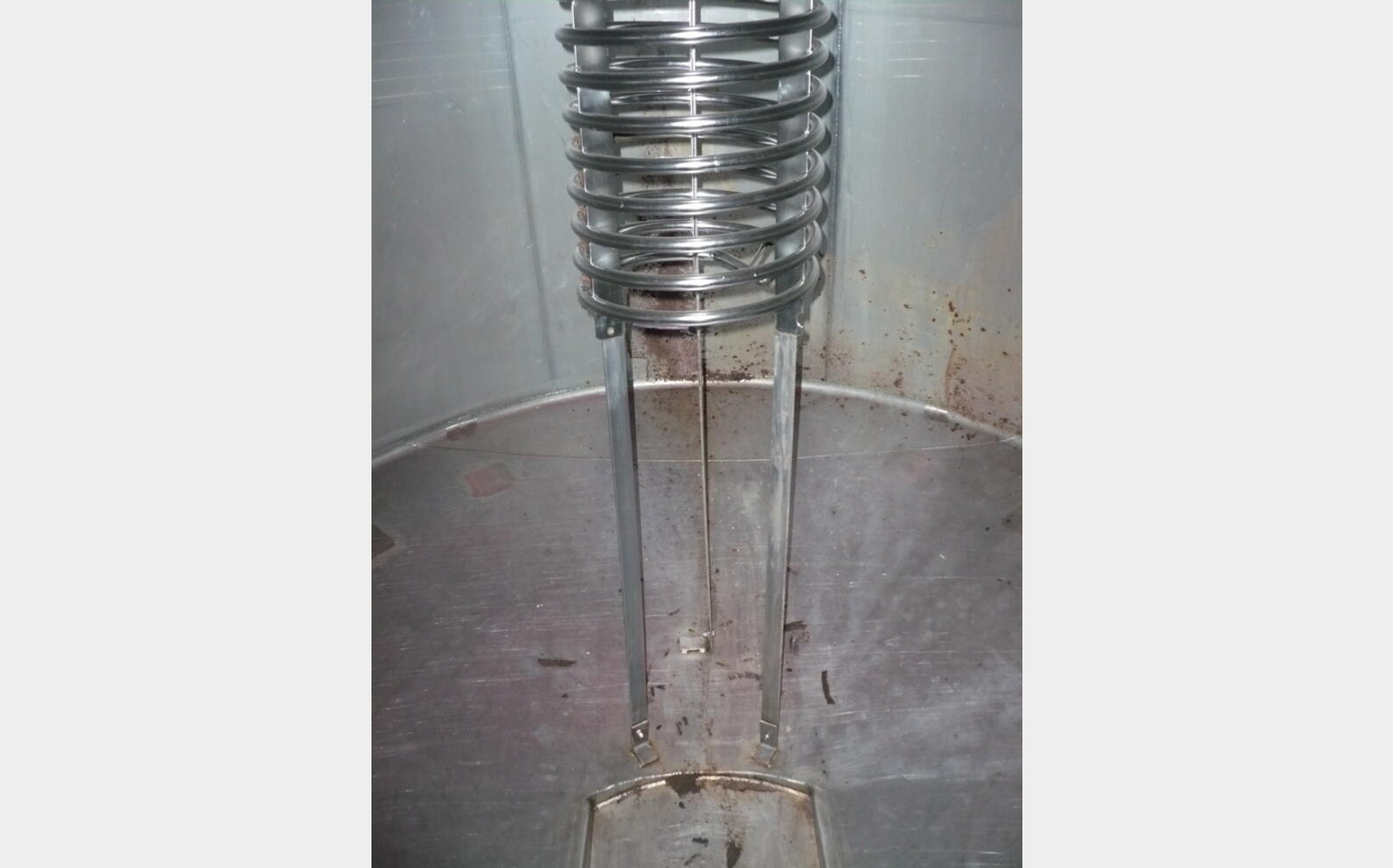 cuve stockage INOX 304 Agroalimentaire (vin rouge) Marque : CARTIER