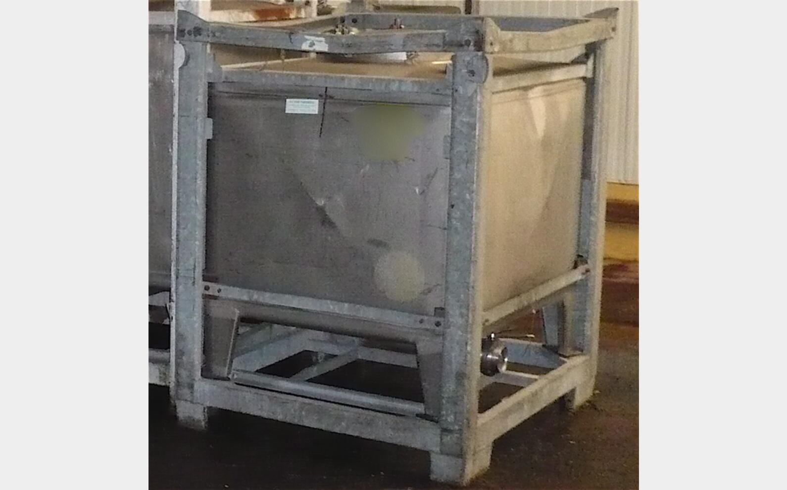 conteneur INOX 1000 litres