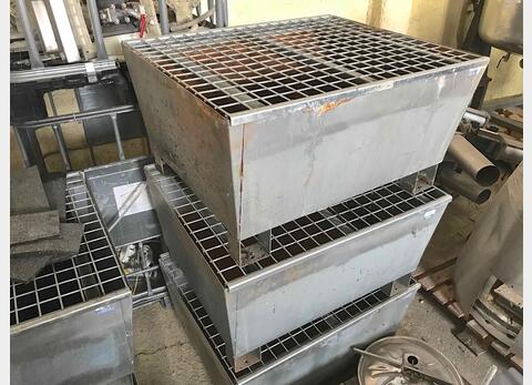bacs de r&eacute;tentions en inox pour f&ucirc;ts