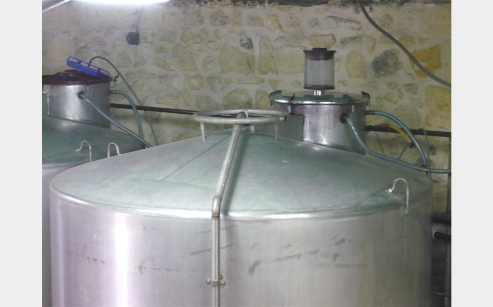 cuve stockage INOX 304 Agroalimentaire (vin rouge) Marque : CARTIER