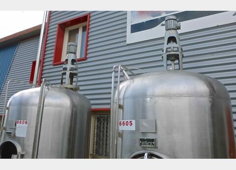 Cuve de m&eacute;lange inox 316 L Marque : Ziemann