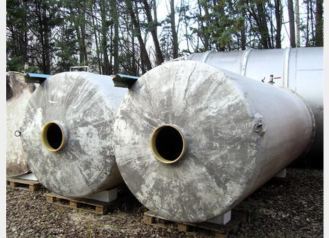 Cuve de stockage en polyester de 140 hls - Verticale fond plat