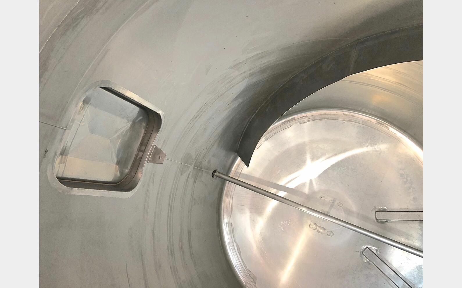 Cuve inox vinification 50 hls En inox 304 , de 6500 litres