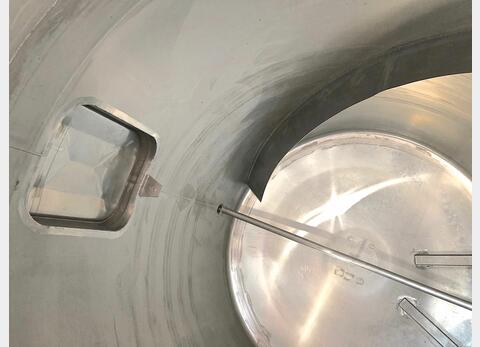 Cuve inox vinification 50 hls En inox 304 , de 6500 litres