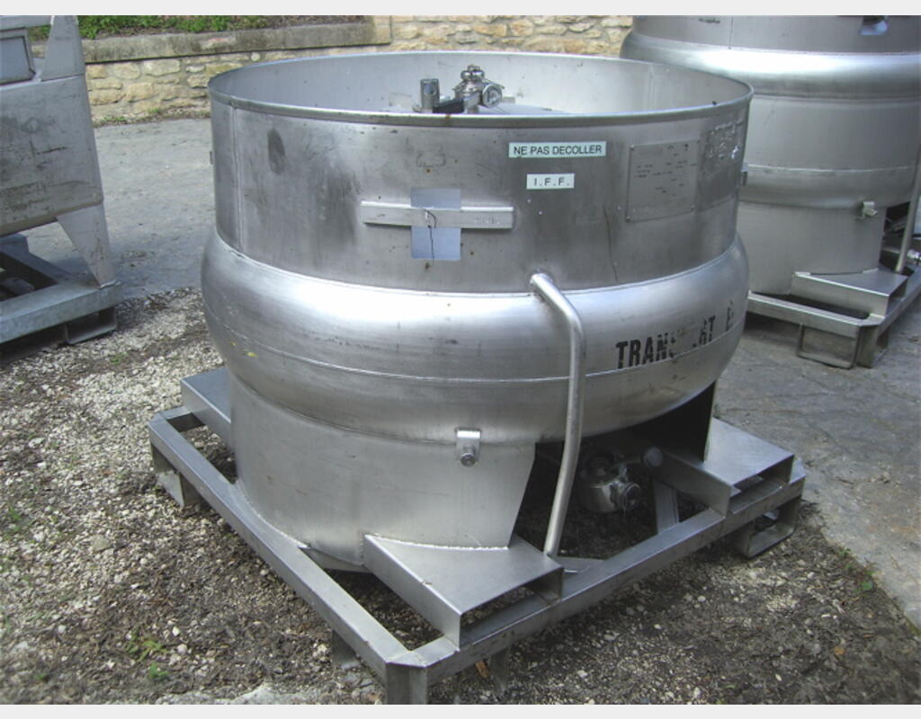 conteneur INOX 304L 460 litres